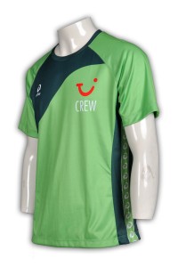 T311 tailor made sublimation tee shirts personal design digital printed tshirts badminton table tennis team group supplier company